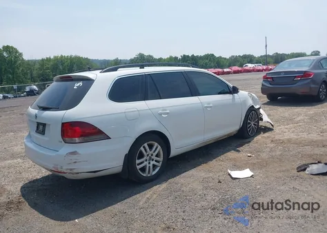 2014 Volkswagen Jetta Sportwagen 2.0L Tdi из США, поврежденный, VIN 3VWML7AJXEM622874